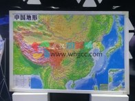 中国立体地形模型